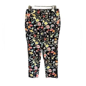 NWT! Loft floral patterned riviera pants‎